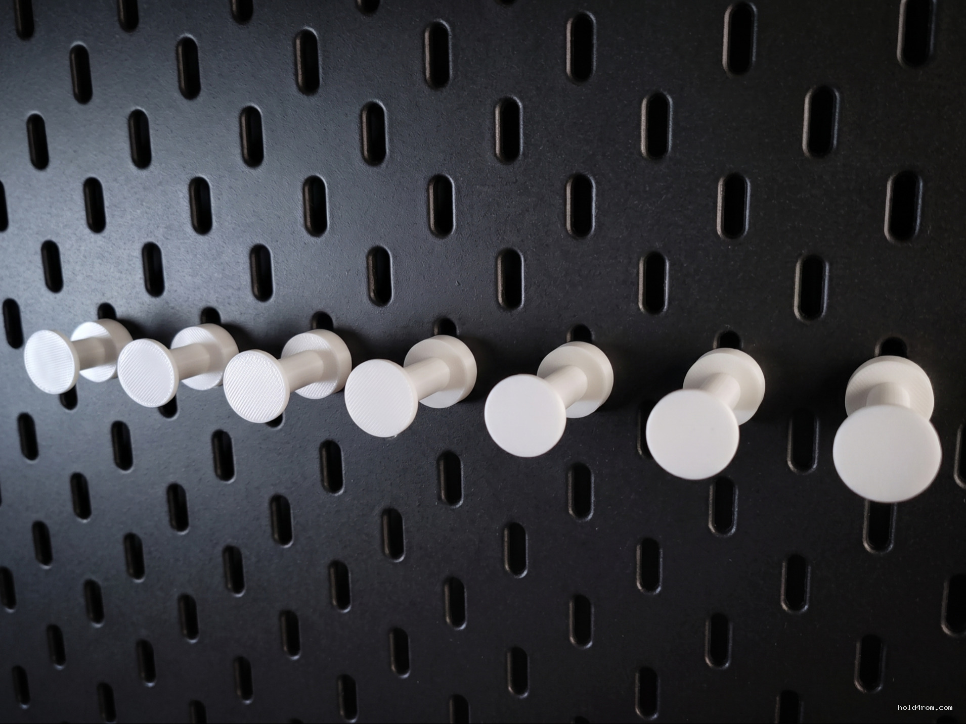 Set of Pegs for Ikea Skadis | 10 to 80 mm