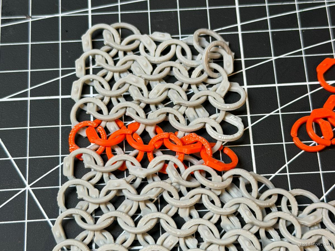 European 4 in 1 rivetted Chainmail CONNECTOR