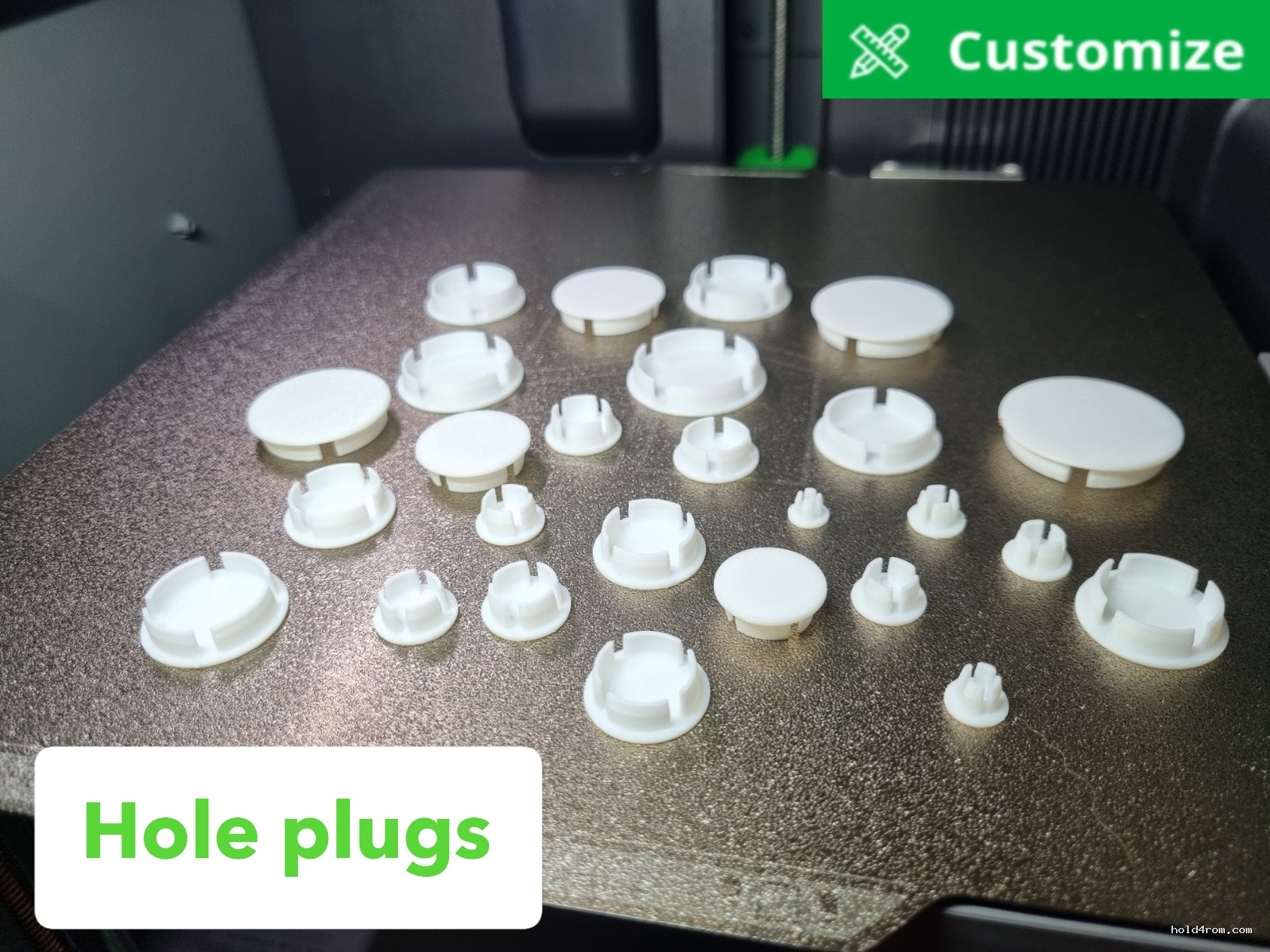 Universal Parametric Hole Plugs (5 - 30 mm)